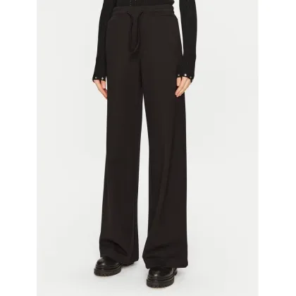 Zdjęcie ACCESS FASHION Spodnie materiałowe 44-5114-749 Czarny Wide Leg