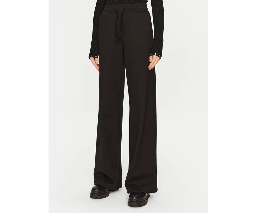 obrazek 1 ACCESS FASHION Spodnie materiałowe 44-5114-749 Czarny Wide Leg