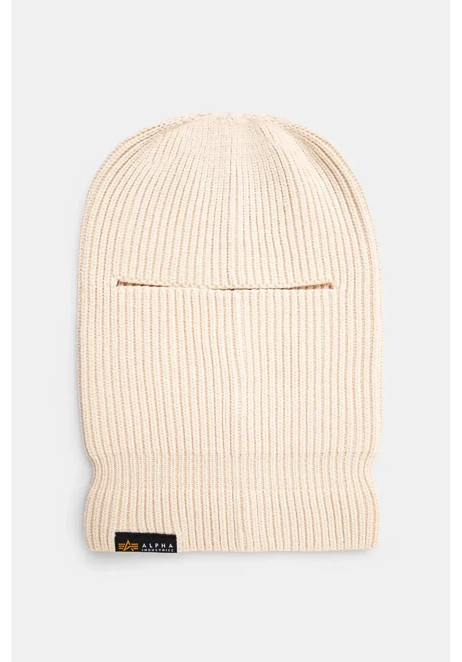 obrazek 1 Alpha Industries kominiarka Label Balaclava kolor beżowy 138901