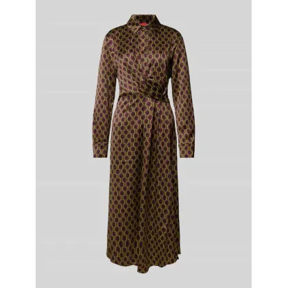 Zdjęcie Sukienka koszulowa z marszczeniem model ‘Keya’