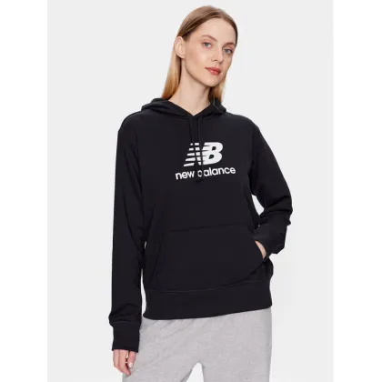 Zdjęcie New Balance Bluza WT31533 Czarny Relaxed Fit