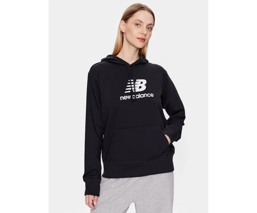 obrazek 1 New Balance Bluza WT31533 Czarny Relaxed Fit
