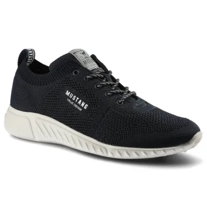 Zdjęcie Granatowe Sneakersy Damskie Mustang Sportowe Buty