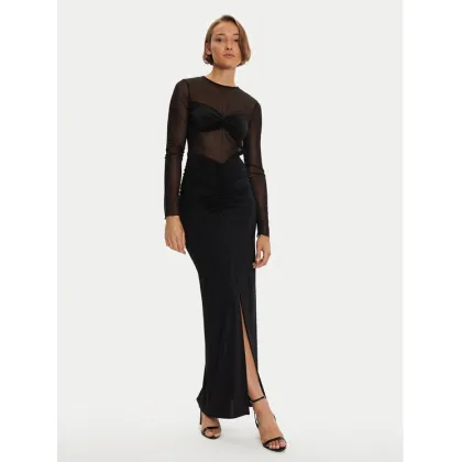 Zdjęcie Simona Corsellini Sukienka wieczorowa A24CEAB060 Czarny Slim Fit