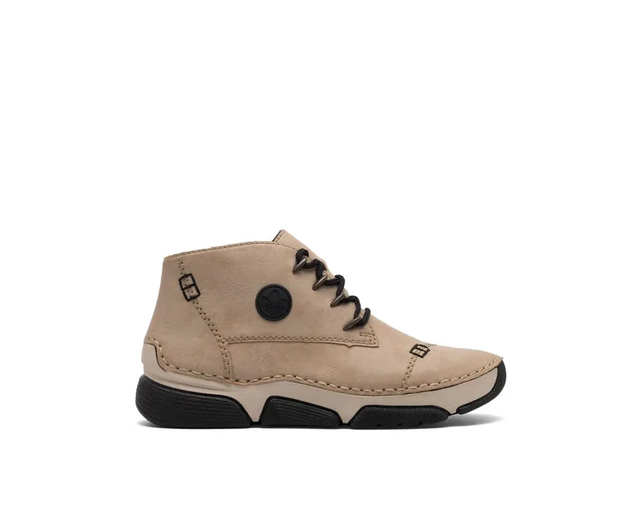 obrazek 1 Rieker Botki 45902-60 Beżowy