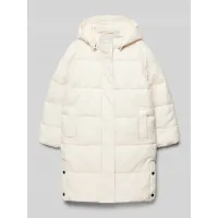 Zdjęcie Płaszcz pikowany z odpinanym kapturem model ‘IRENE’