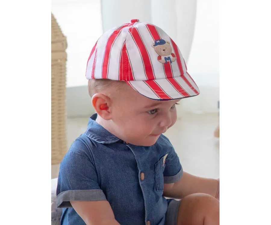 obrazek 1 Mayoral Czapka z daszkiem 9607 Czerwony