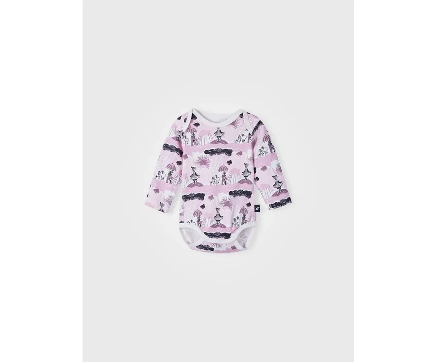 obrazek 1 Reima Body dziecięce MOOMIN Charmerande 5200071A Różowy Regular Fit
