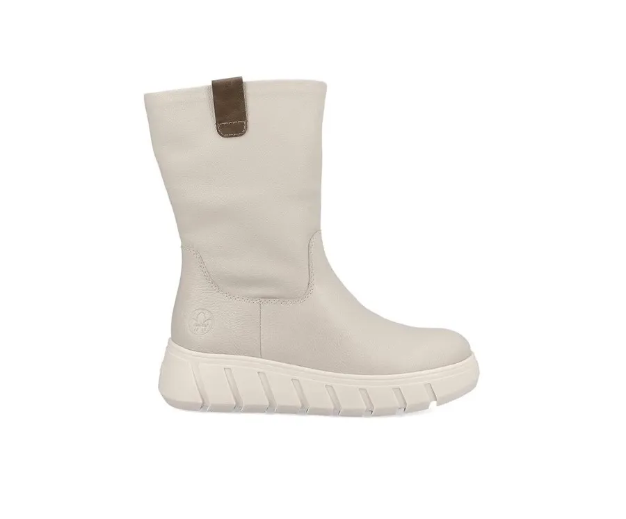 obrazek 1 Rieker Botki Y3553-60 Beżowy