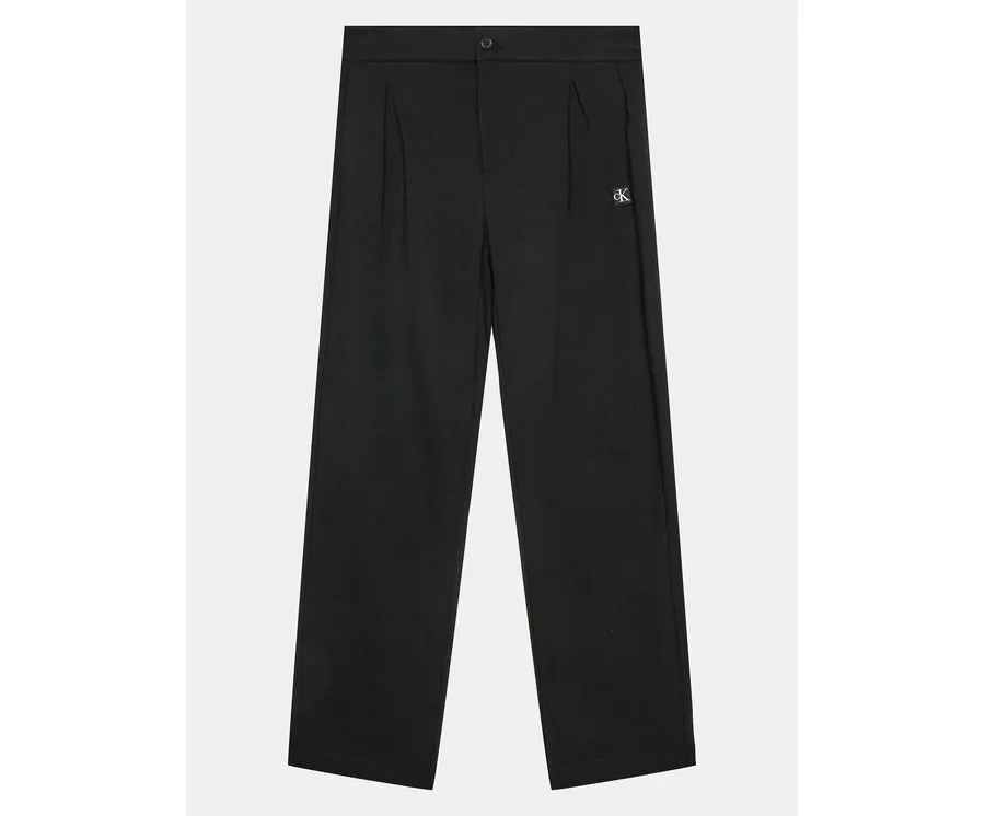 obrazek 1 Calvin Klein Jeans Spodnie materiałowe Ceremony IB0IB01936 Czarny Regular Fit
