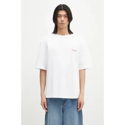 Zdjęcie Fiorucci t-shirt bawełniany Candy Logo Relaxed Fit T-Shirt męski kolor biały z nadrukiem U02SPTSH101CJ01WH09