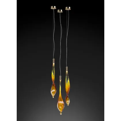 Zdjęcie Designerska lampa wisząca ze szkła Murano – Il Paralume Marina