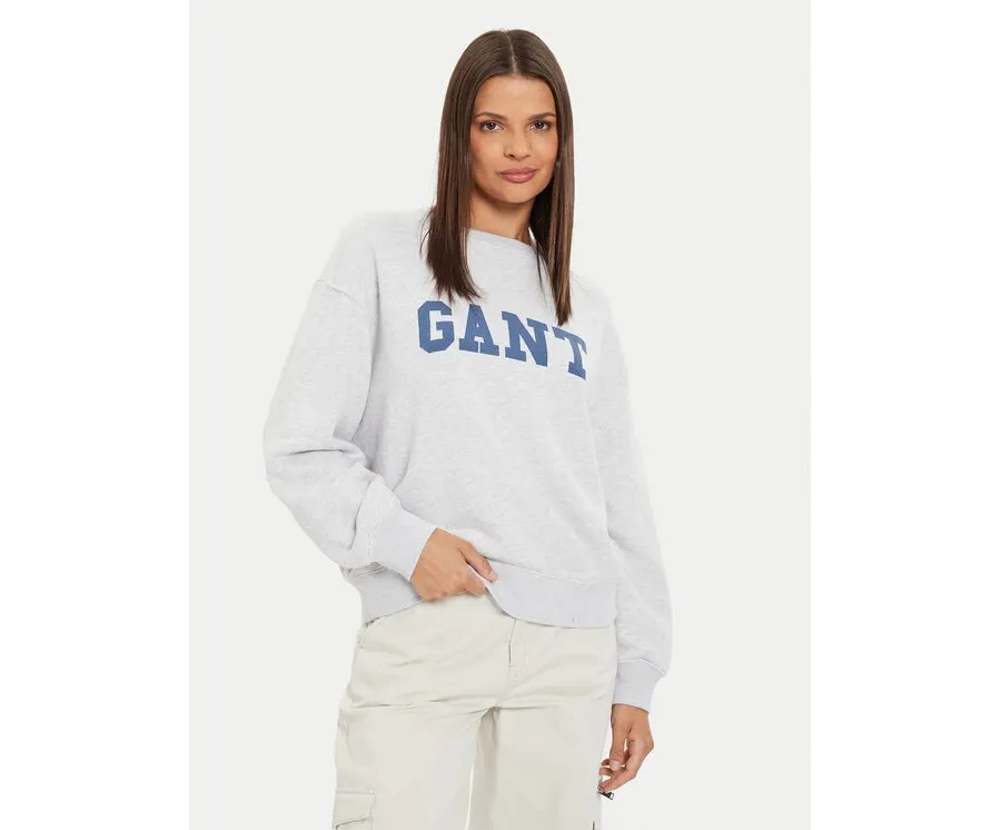obrazek 1 Gant Bluza Graphic 4200488 Szary Regular Fit
