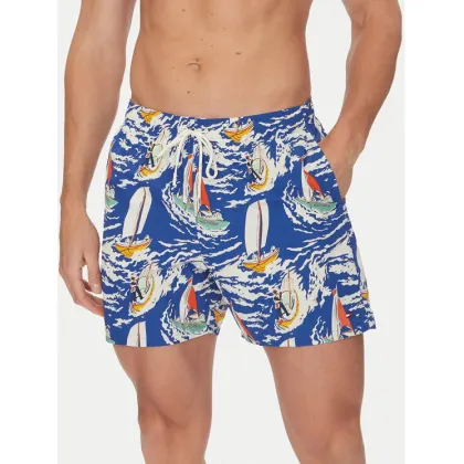 Zdjęcie Tommy Hilfiger Szorty kąpielowe UM0UM03491 Niebieski Regular Fit