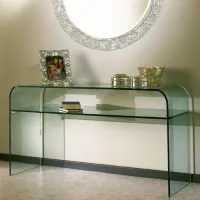 Picture A beautiful glass console for a unique interior – La Vetreria