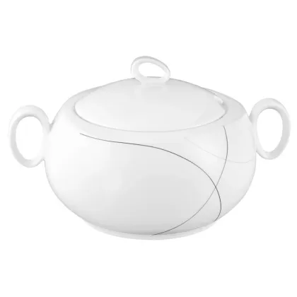 Zdjęcie Luksusowa porcelanowa waza z pokrywką - Seltmann Weiden