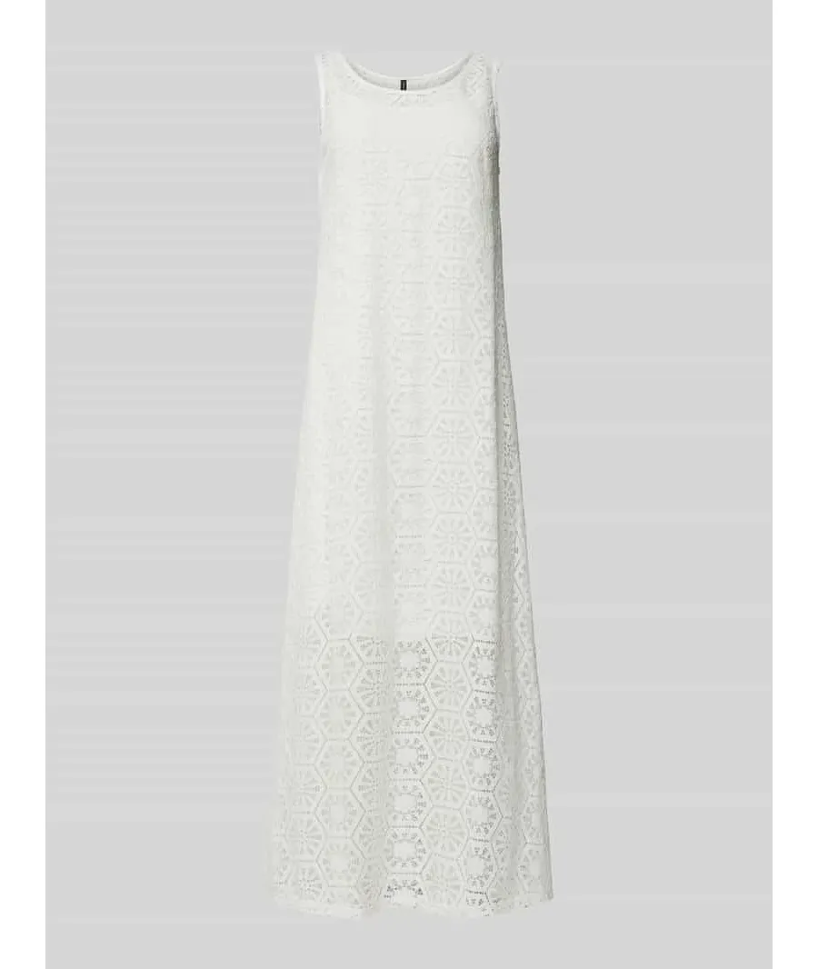 obrazek 1 Długa sukienka z ażurowym wzorem model ‘HONEY’