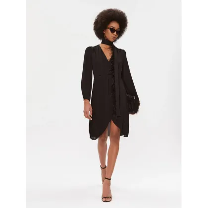 Zdjęcie TWINSET Sukienka koktajlowa 232TP2350 Czarny Regular Fit