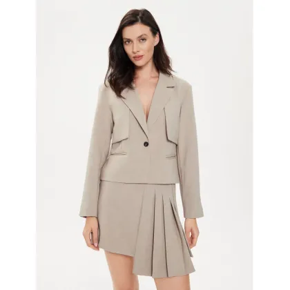 Zdjęcie Karen by Simonsen Marynarka Nina 10104822 Szary Relaxed Fit