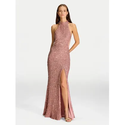 Zdjęcie Hey Kyla Sukienka wieczorowa 5AJ006HK Różowy Slim Fit