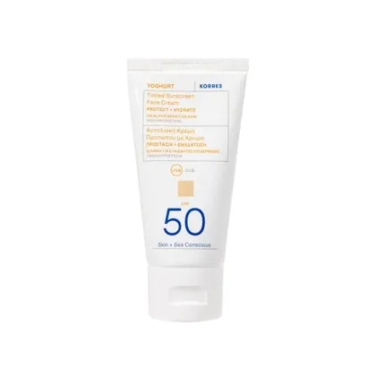 Zdjęcie KORRES YOGHURT Getönte Sonnencreme für das Gesicht SPF50 Krem do opalania 50 ml