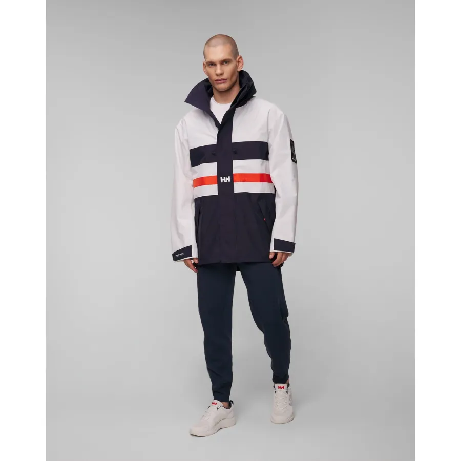 obrazek 1 Granatowo-biała Kurtka Męska Helly Hansen Play Sail Jacket