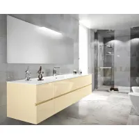 Picture A minimalist set of bathroom furniture