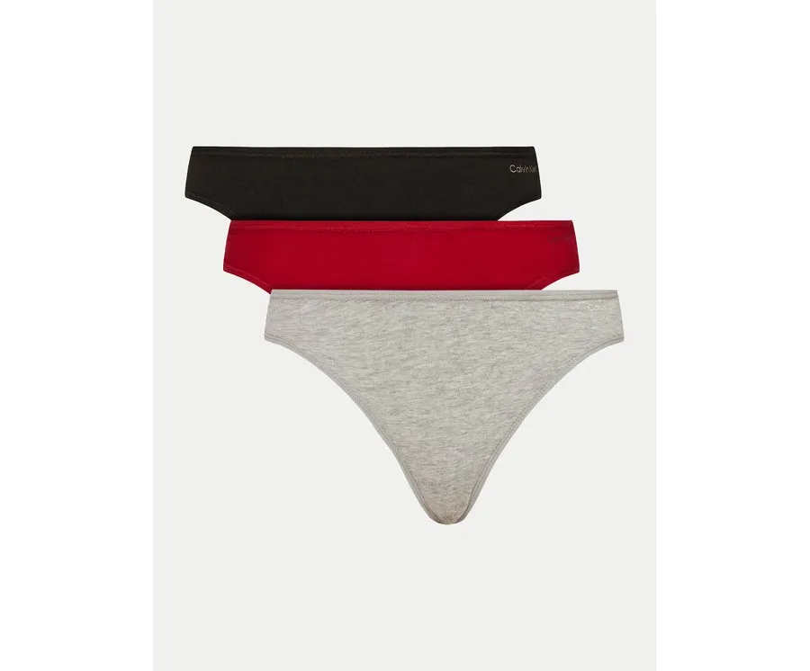 obrazek 1 Calvin Klein Underwear Komplet 3 par stringów 000QD5217E Kolorowy