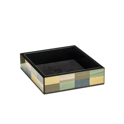 Picture Luxurious wooden desk organizer