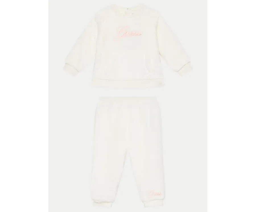 obrazek 1 Guess Dres A4BG13 WFRS0 Beżowy Regular Fit