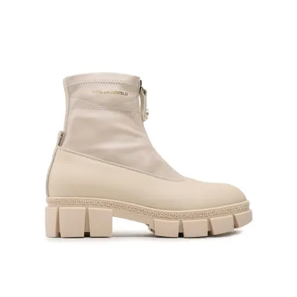 Zdjęcie KARL LAGERFELD Botki KL43260 Beżowy