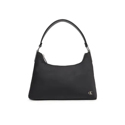 Zdjęcie Calvin Klein Jeans Torebka Satin Nylon Small Shoulder Bag LV04K3219G Czarny