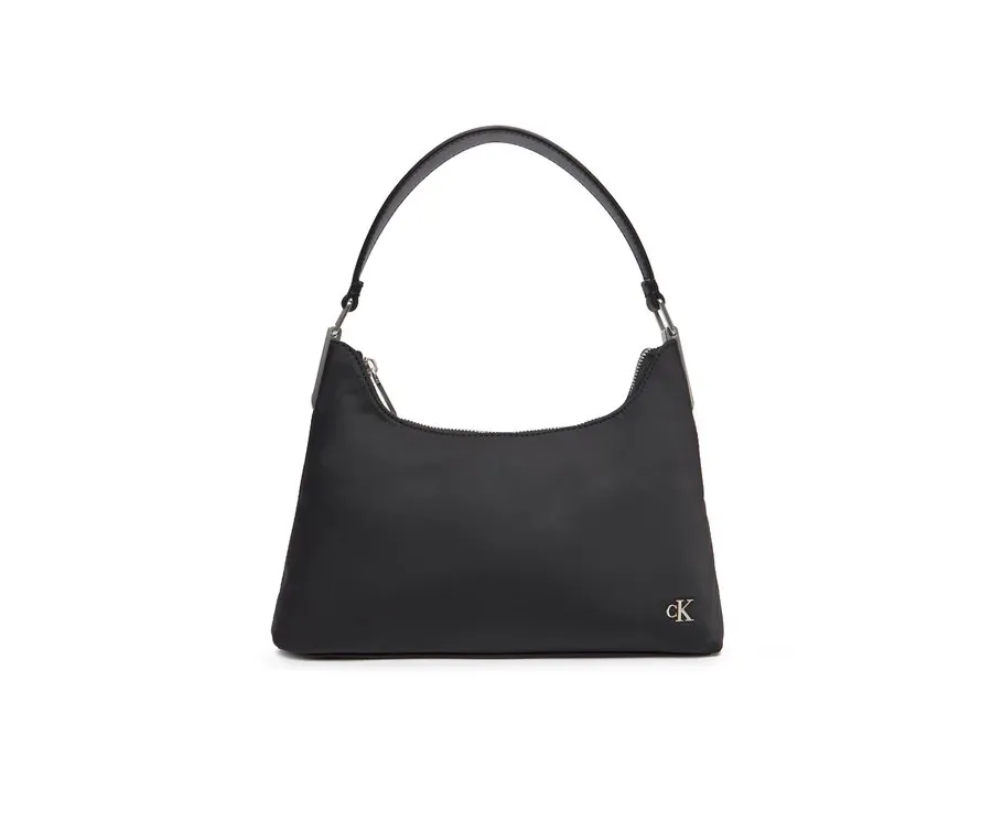 obrazek 1 Calvin Klein Jeans Torebka Satin Nylon Small Shoulder Bag LV04K3219G Czarny