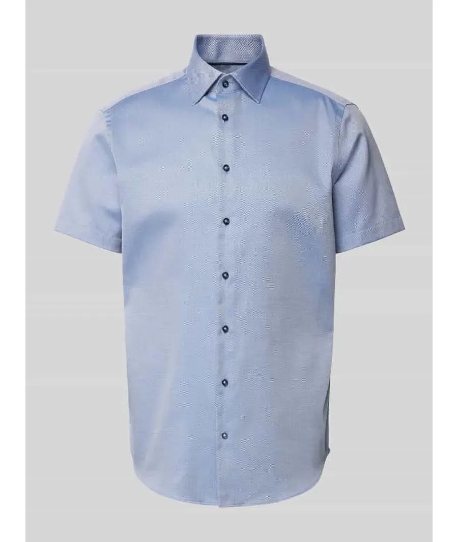 obrazek 1 Koszula biznesowa o kroju regular fit z rękawem o dł. 1/2