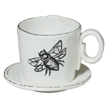 Zdjęcie Klasyczna ceramiczna filiżanka do herbaty - Virginia Casa