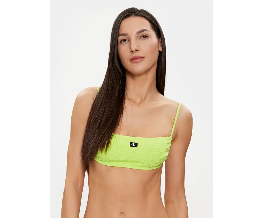 obrazek 1 Calvin Klein Swimwear Góra od bikini KW0KW02395 Zielony