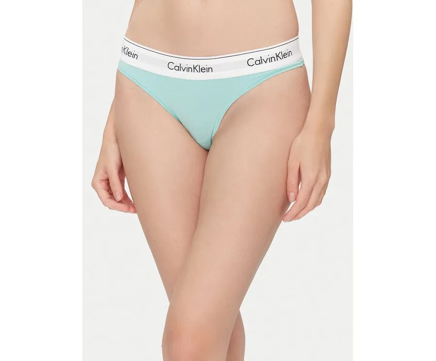 obrazek 1 Calvin Klein Underwear Stringi 0000F3786E Zielony