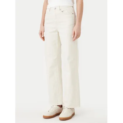 Zdjęcie Vero Moda Jeansy Tessa 10287303 Écru Wide Leg