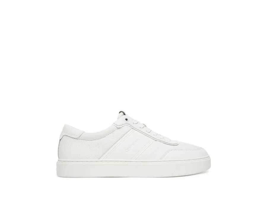 obrazek 1 Calvin Klein Sneakersy Clean Cup Low Lace Tape HM0HM01898 Biały