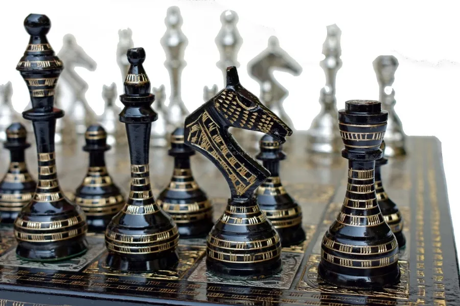 obrazek 7 Luksusowo wykonana kolekcja szachowa serii Castle - The Chess Empire