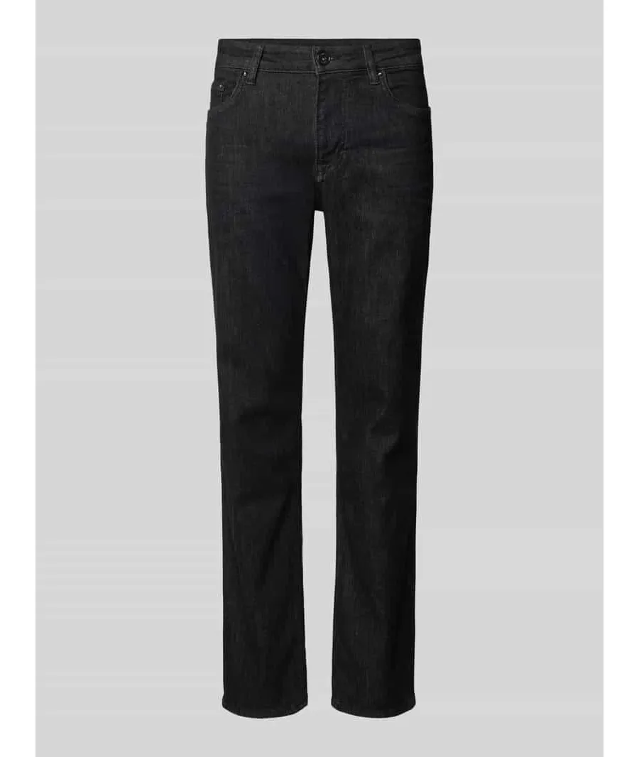 obrazek 1 Jeansy w jednolitym kolorze model ‘Mitch’