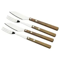 Zdjęcie Wysokiej jakości komplet sztućców do degustacji sera dla 2 osób