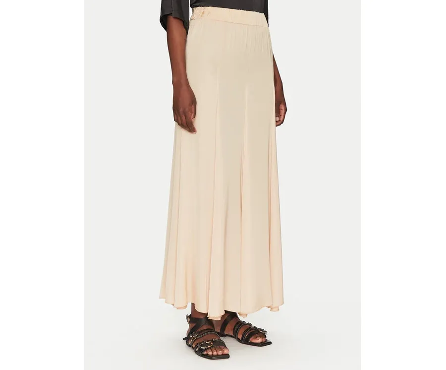 obrazek 1 ViCOLO Spódnica maxi TD0004 Beżowy Regular Fit