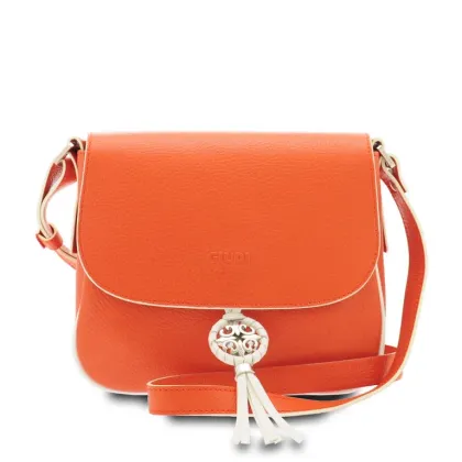 Zdjęcie Włoska torebka na ramię wykonana ze skóry - Giudi