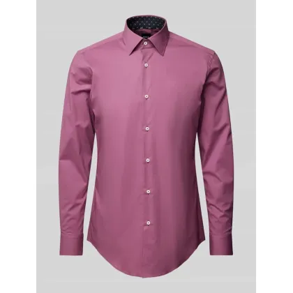 Zdjęcie Koszula biznesowa o kroju regular fit z listwą guzikową model ‘Hank’