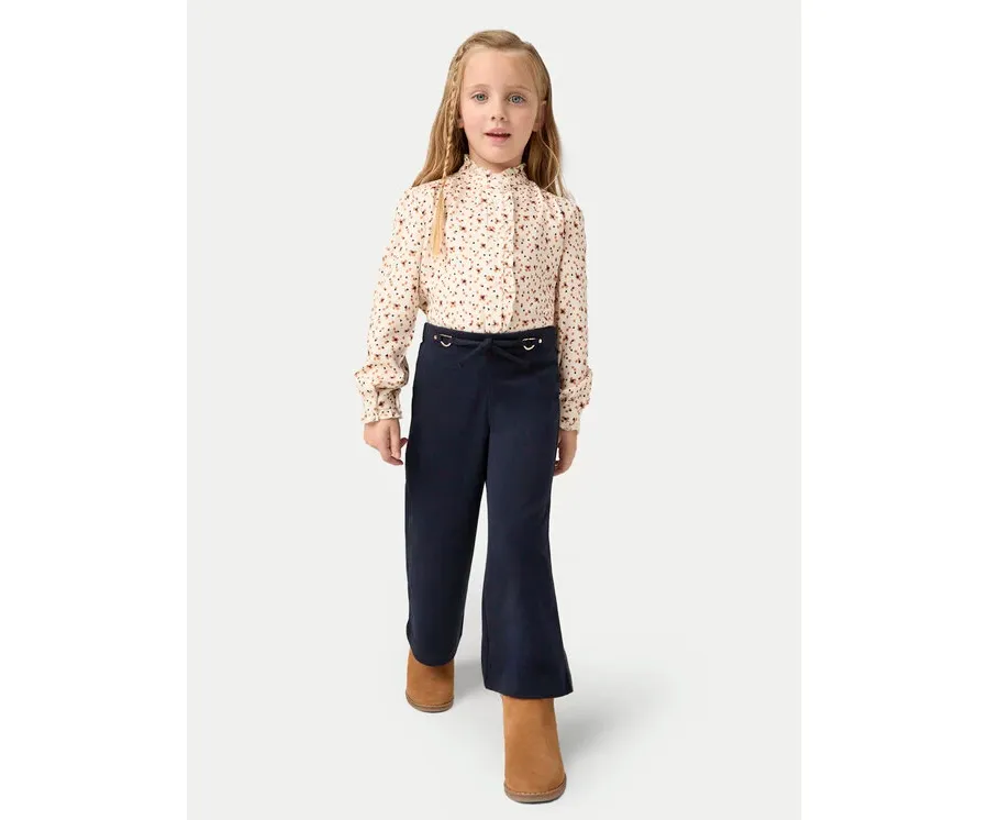 obrazek 1 Mayoral Spodnie materiałowe 4549 Granatowy Relaxed Fit