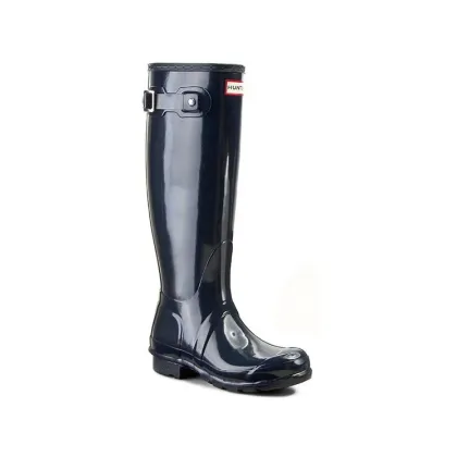 Zdjęcie Hunter Kalosze Original Tall Gloss WFT1000RGL Granatowy