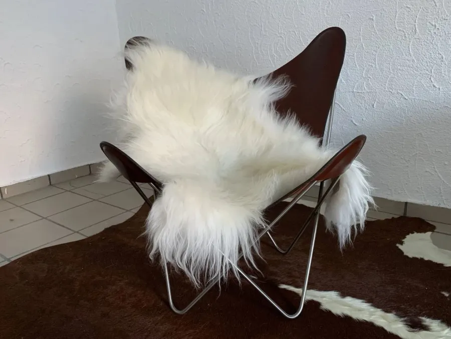 obrazek 1 Stylowy dywan ze skóry owczej Island
