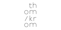 thom/krom logo