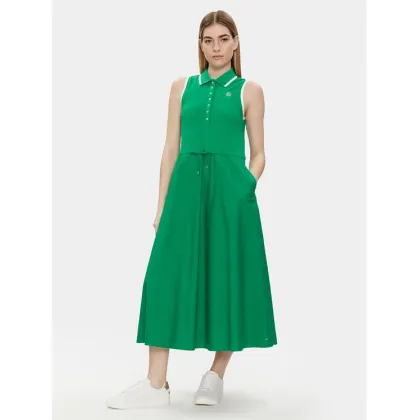 Zdjęcie Tommy Hilfiger Sukienka letnia WW0WW41272 Zielony Regular Fit